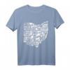 4. Juli Ohio State T-Shirt – Patriotisches Oberteil für Männer & Frauen zum Independence Day, Columbus & Ohio Feier
