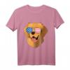 Golden Retriever 4. Juli Patriotisches Hund T-Shirt - Lustiges USA Flaggen Design für Feiertage, Geburtstage & Weihnachten