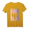 Kinder 4. Geburtstag Sternzeichen Krebs Retro Mädchen T-Shirt – Klassisch geschnitten, perfektes Geburtstagsgeschenk