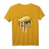 Wiederwahl in zweiter Amtszeit von Trump 2024 T-Shirt mit amerikanischer Flagge – Patriotisches Support-Shirt für Trump-Fans an Feiertagen