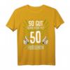 Lustiges 50. Geburtstag T-Shirt für Mann und Frau - Witzige Deko & Geschenkidee zum 50. Geburtstag 1974