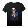 Ich möchte, dass du mit mir trinkst Onkel Sam 4. Juli T-Shirt – Patriotisches USA Feiertags-Shirt für Bierliebhaber & Partygänger