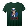 Ich möchte, dass du mit mir trinkst Onkel Sam 4. Juli T-Shirt – Patriotisches USA Feiertags-Shirt für Bierliebhaber & Partygänger