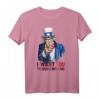 Ich möchte, dass du mit mir trinkst Onkel Sam 4. Juli T-Shirt – Patriotisches USA Feiertags-Shirt für Bierliebhaber & Partygänger