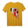 40Geburtstag Power Rangers Red Ranger Kick T-Shirt - Lizenzierte Fan-Kollektion für Geburtstage, Weihnachten & Sammler