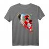40Geburtstag Power Rangers Red Ranger Kick T-Shirt - Lizenzierte Fan-Kollektion für Geburtstage, Weihnachten & Sammler