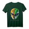HapDeer T-Shirt mit Superhelden Face Off - Offiziell lizenziertes Design in Weiß und Grün für Fans und Sammler