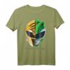 HapDeer T-Shirt mit Superhelden Face Off - Offiziell lizenziertes Design in Weiß und Grün für Fans und Sammler