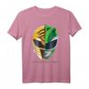 HapDeer T-Shirt mit Superhelden Face Off - Offiziell lizenziertes Design in Weiß und Grün für Fans und Sammler
