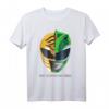 HapDeer T-Shirt mit Superhelden Face Off - Offiziell lizenziertes Design in Weiß und Grün für Fans und Sammler