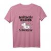 Weltbeste Kleine Schwester Einhorn Familie Geschwister T-Shirt – Perfektes Geschenk für Geburtstag & Weihnachten