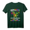 Kinder Geschwister T-Shirt: Mein Bruder kommt in die Schule - Perfektes Geschenk für den ersten Schultag & Schultüte 2023 mit Dinosaurier & Einhorn Motiv
