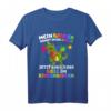 Kinder Geschwister T-Shirt: Mein Bruder kommt in die Schule - Perfektes Geschenk für den ersten Schultag & Schultüte 2023 mit Dinosaurier & Einhorn Motiv