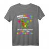 Kinder Geschwister T-Shirt: Mein Bruder kommt in die Schule - Perfektes Geschenk für den ersten Schultag & Schultüte 2023 mit Dinosaurier & Einhorn Motiv