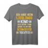 Schwiegertochter T-Shirt Lieblingskind mit Spruch - Lustiges Familiengeschenk für Mutter, Vater, Schwiegermutter & Schwiegervater zu Geburtstag, Muttertag & Vatertag