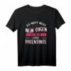 Ich muss nicht nein sagen ich bin die coole Patentante T-Shirt – Originelles Geschenk für Nichte, Neffen & Familienfeiern