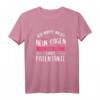 Ich muss nicht nein sagen ich bin die coole Patentante T-Shirt – Originelles Geschenk für Nichte, Neffen & Familienfeiern