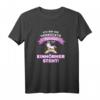 Ich bin die verrückte Patentante die auf Einhörner steht T-Shirt - Lustiges Weihnachtsgeschenk für Familien & Patentanten