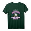Ich bin die verrückte Patentante die auf Einhörner steht T-Shirt - Lustiges Weihnachtsgeschenk für Familien & Patentanten