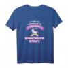 Ich bin die verrückte Patentante die auf Einhörner steht T-Shirt - Lustiges Weihnachtsgeschenk für Familien & Patentanten