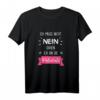 Ich Muss Nicht Nein Sagen Ich Bin Die Patentante Damen T-Shirt – Lustiges Geschenk für coole Patentanten