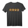 HapDeer Affen T-Shirt mit Smartphone - Lustiges Geschenk für Freunde, Social Media Fans & Affenliebhaber