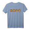 HapDeer Affen T-Shirt mit Smartphone - Lustiges Geschenk für Freunde, Social Media Fans & Affenliebhaber