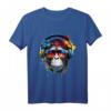 DJ Monkey Affen mit Sonnenbrille T-Shirt – Lustiges Geschenk für Affen- und Naturliebhaber zu Geburtstag & Weihnachten