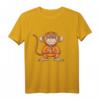 Lustiges Affe in Yoga Pose T-Shirt für Yoga Lehrer und Fans – Humorvolles Yoga-Shirt mit Namaste-Design