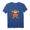Lustiges Affe in Yoga Pose T-Shirt für Yoga Lehrer und Fans – Humorvolles Yoga-Shirt mit Namaste-Design