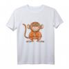Lustiges Affe in Yoga Pose T-Shirt für Yoga Lehrer und Fans – Humorvolles Yoga-Shirt mit Namaste-Design