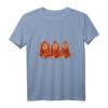 Drei Affen nichts hören nichts sehen nichts sagen T-Shirt – Humorvolles Sprichwort für Alltag, Schule & Arbeit