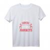 Damen T-Shirt mit V-Ausschnitt - Nicht mein Zirkus, nicht meine Affen Humorvolles Statement-Shirt
