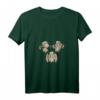 Damen Funny Monkey T-Shirt mit V-Ausschnitt – Lustiges Affen Design für Geburtstag, Weihnachten oder Selbstbelohnung