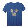 Drei Verschiedene Affen Nichts Sehen, Hören Und Sagen Monkey T-Shirt – Lustiges Geschenk zum Geburtstag und Weihnachten für Freunde und Tierliebhaber