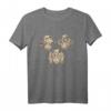 Drei Verschiedene Affen Nichts Sehen, Hören Und Sagen Monkey T-Shirt – Lustiges Geschenk zum Geburtstag und Weihnachten für Freunde und Tierliebhaber
