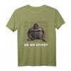 HapDeer T-Shirt - Klassisch geschnitten mit doppelt genähtem Saum für Feier & Geschenk