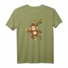 Affen T-Shirt für Kinder, Damen und Herren - Lustiges Tiermotiv mit Baumhangeln Design für alle Anlässe