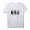 Drei Affen - Nicht sehen, nichts sagen, nichts hören! Lustiges Statement T-Shirt als Geschenk für Geburtstag und Weihnachten