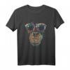 Cooles Affengesicht Silhouette Tierliebhaber T-Shirt – Perfekt als Geschenk für Familie, Freunde & Tierfreunde zu Weihnachten, Geburtstag, Vatertag & Muttertag