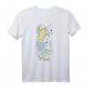 HapDeer Peter Pan & Tinkerbell Airbrush Style Sketch T-Shirt – Offiziell lizenziertes Fan-Shirt für Märchenliebhaber