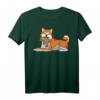 Akita Inu Hund mit Plüschtier T-Shirt – Lustiges Hunde-Design für Herrchen, Frauchen & Kinder, perfekt für Hunde- und Akita Fans