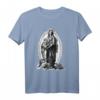 Sancta Maria Victoria Jungfrau Maria Katholisch T-Shirt – Religiöses Design mit Gebetsinschrift für Gläubige