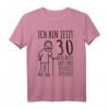 Lustiges 30er Geburtstag T-Shirt für Männer - Ich bin jetzt 30, laut und deutlich feiern
