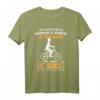 Fahrrad T-Shirt mit E-Bike Motiv - Unterschätze niemals einen alten Mann, perfektes Geschenk für Radfahrer zu Weihnachten, Geburtstag oder Vatertag