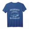 Motorboot Spruch T-Shirt für Männer - Lustiges Geschenk für Bootsfahrer, Motorbootliebhaber & Wassersportfans zu Weihnachten & Geburtstag