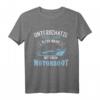 Motorboot Spruch T-Shirt für Männer - Lustiges Geschenk für Bootsfahrer, Motorbootliebhaber & Wassersportfans zu Weihnachten & Geburtstag