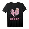Geburtstag 40 Jahre alt Vintage Königin Krone T-Shirt – Coole Geschenkidee für Frau oder Mama zum HapDeer