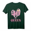 Geburtstag 40 Jahre alt Vintage Königin Krone T-Shirt – Coole Geschenkidee für Frau oder Mama zum HapDeer