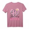 Geburtstag 40 Jahre alt Vintage Königin Krone T-Shirt – Coole Geschenkidee für Frau oder Mama zum HapDeer